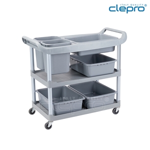 XE ĐẨY DỌN ĐỒ ĂN CLEPRO CS-3/6
