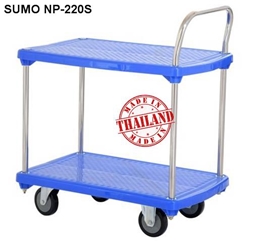 Xe đẩy hàng sàn nhựa SUMO Thái Lan NP-220S