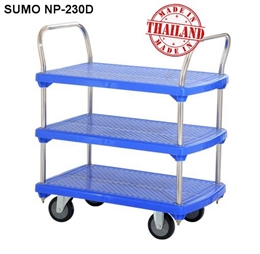 Xe đẩy hàng sàn nhựa SUMO Thái Lan NP-230D
